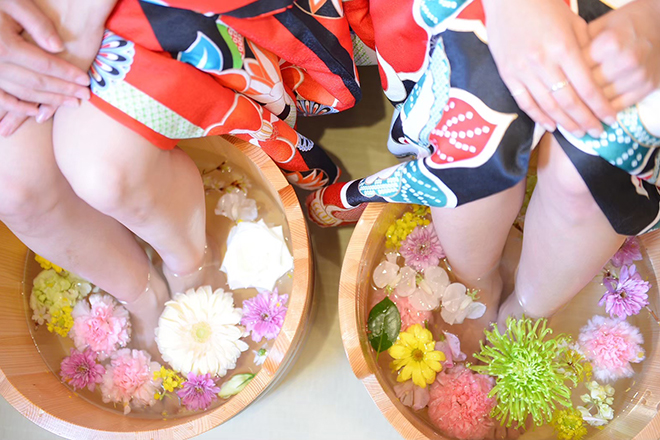 嵐湯 嵐山本店(足湯カフェ&amp;フットマッサージ)のメイン画像